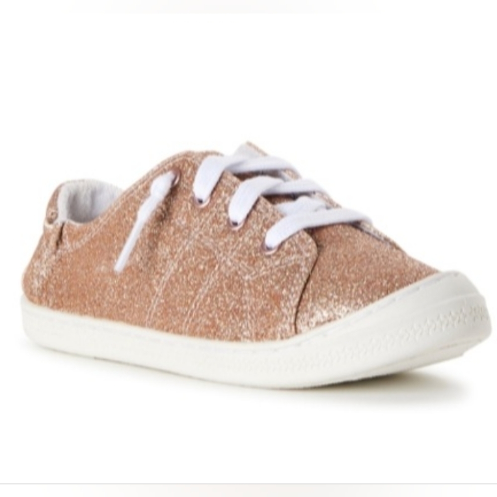 Girl's Gold Slip-on Sneaker